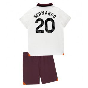 Manchester City Bernardo Silva #20 Udebanesæt Børn 2023-24 Kort ærmer (+ korte bukser)